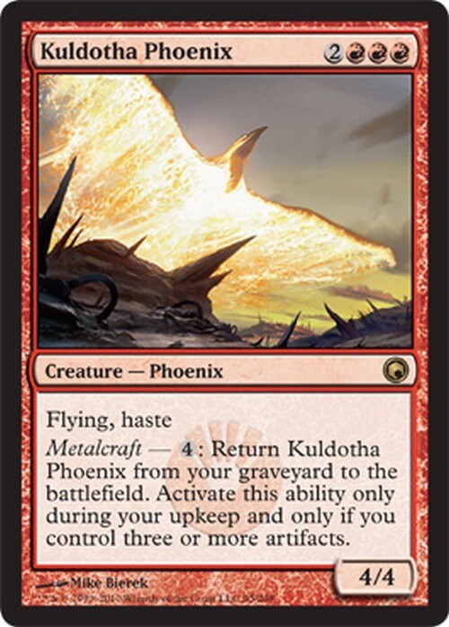 Kuldotha Phoenix ~ Scars of Mirrodin [ EX ] [ Magic MTG ]