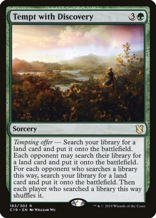 Tempt with Discovery ~ Commander 2019 [ NM ] [ Magic MTG ]
