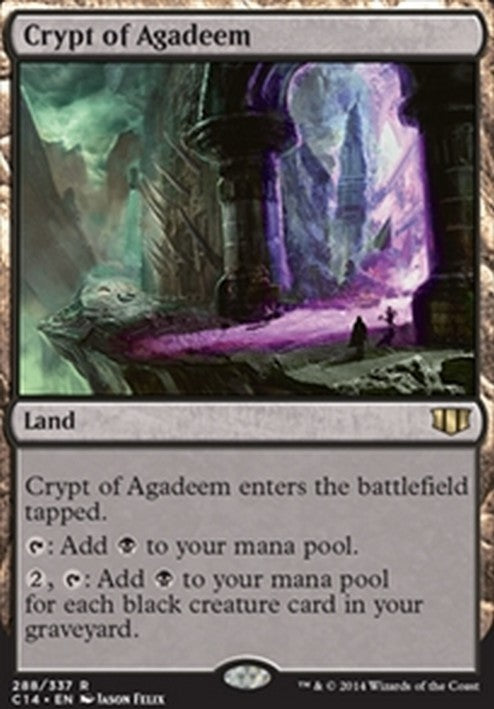 Crypt of Agadeem ~ Commander 2014 [ EX ] [ Magic MTG ]