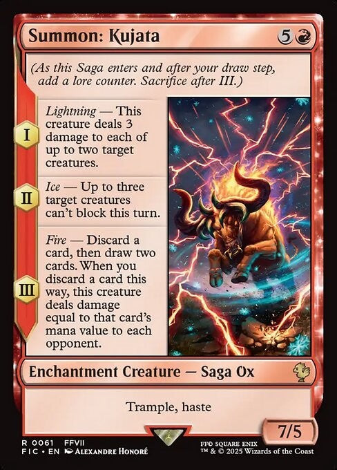 Summon: Kujata ~ Commander: Final Fantasy [ NM ] [ Magic MTG ]
