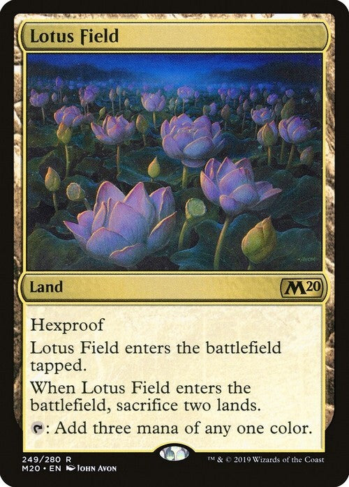 Lotus Field ~ Core 2020 [ NM ] [ Magic MTG ]