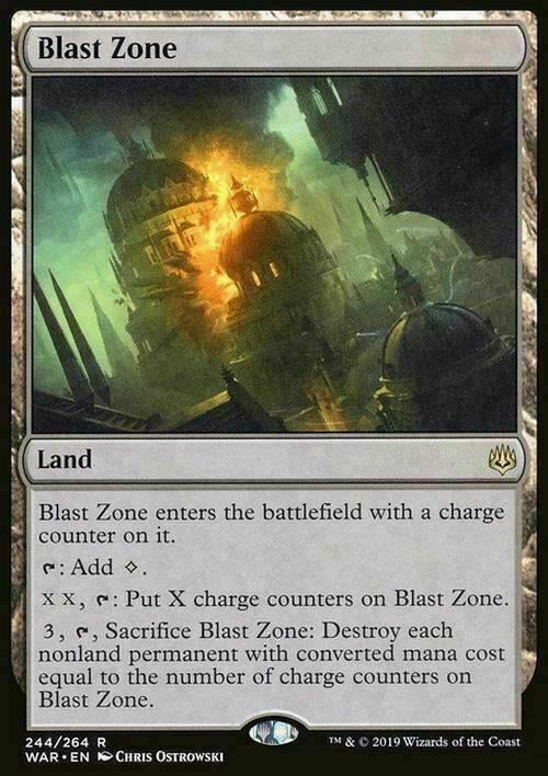 Blast Zone ~ War of the Spark [ NM ] [ Magic MTG ]