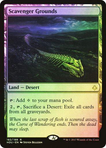 FOIL Scavenger Grounds ~ Hour of Devastation [ EX ] [ Magic MTG ]