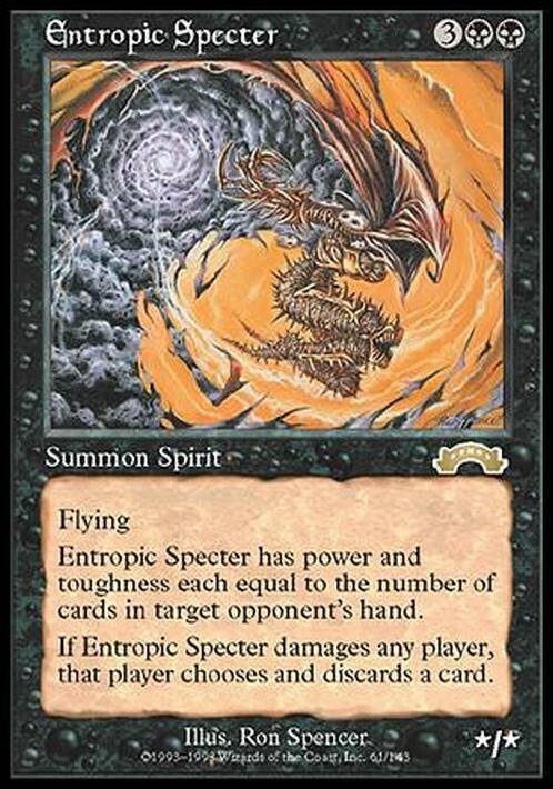 Entropic Specter ~ Exodus [ EX ] [ Magic MTG ]