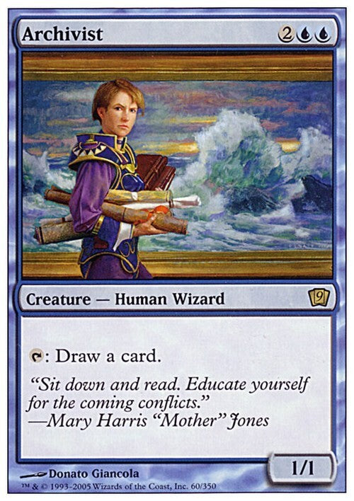 Archivist ~ Ninth Edition [ EX ] [ Magic MTG ]