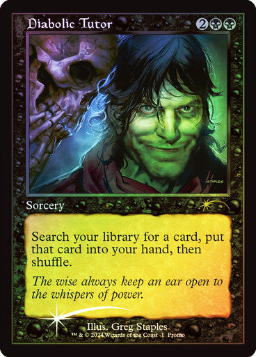 FOIL Diabolic Tutor ~ Open House [ NM ] [ Magic MTG ]