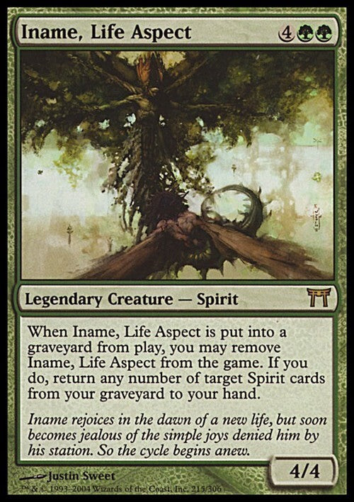 Iname, Life Aspect ~ Champions of Kamigawa [ EX ] [ Magic MTG ]