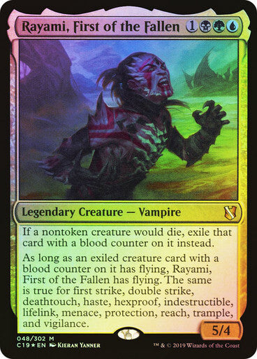 FOIL Rayami, First of the Fallen ~ Commander 2019 [ EX ] [ Magic MTG ]