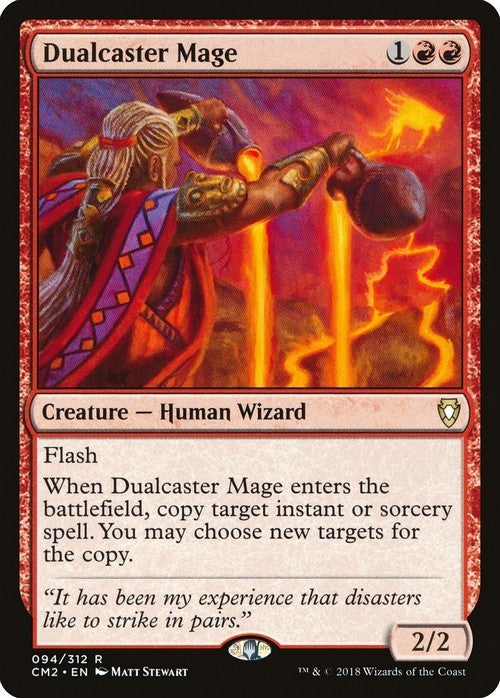 Dualcaster Mage ~ Commander Anthology 2 [ EX ] [ Magic MTG ]