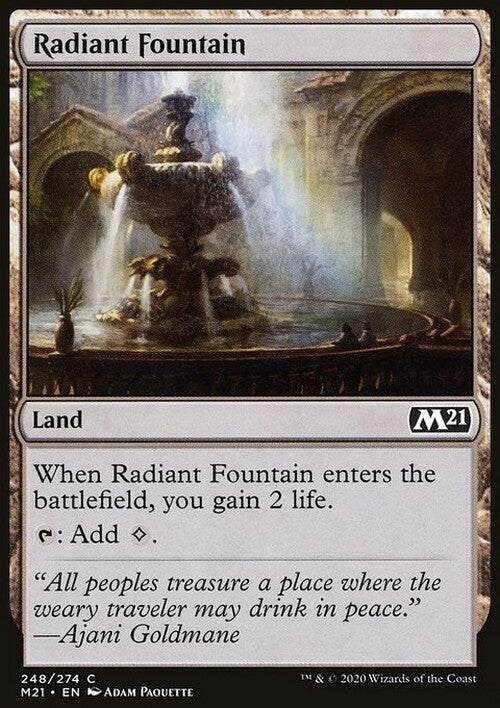 Radiant Fountain ~ Core 2021 [ NM ] [ Magic MTG ]