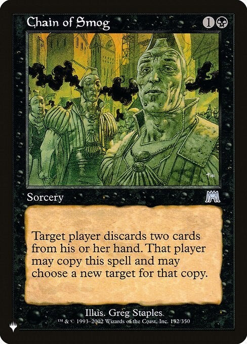 Chain of Smog ~ The List [ NM ] [ Magic MTG ]
