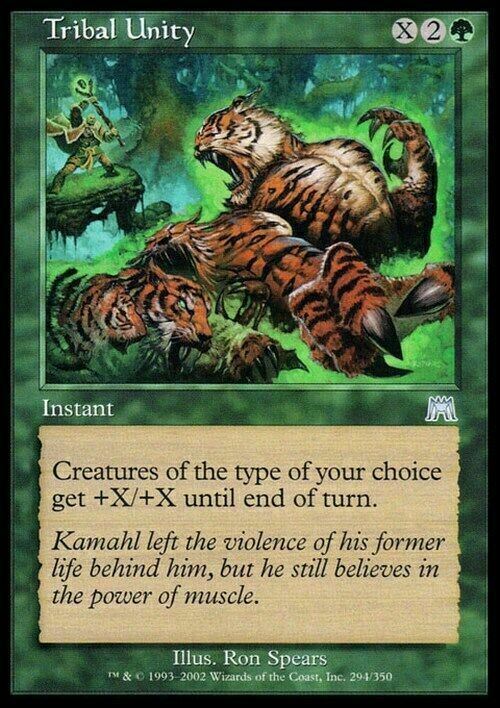 Tribal Unity ~ Onslaught [ EX ] [ Magic MTG ]