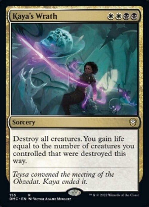 Kaya's Wrath ~ Commander: Dominaria United [ NM ] [ Magic MTG ]