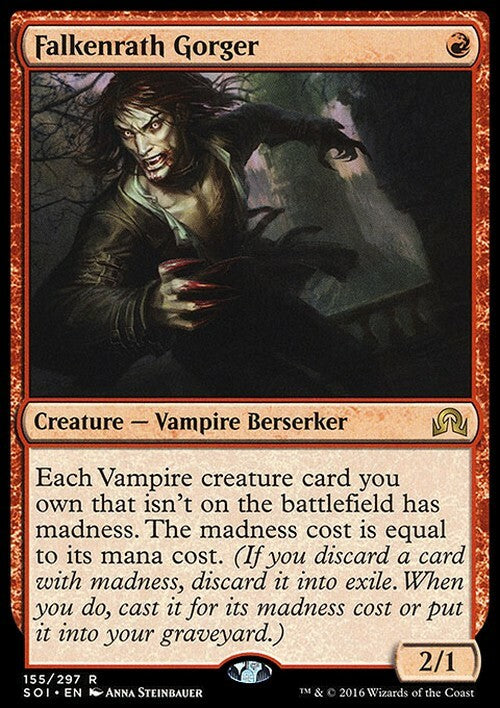 Falkenrath Gorger ~ Shadows over Innistrad [ EX ] [ Magic MTG ]