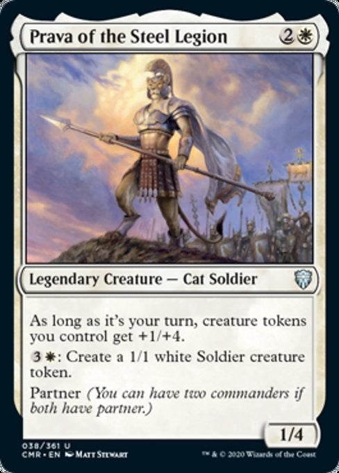 Prava of the Steel Legion ~ Commander Legends 1 [ NM ] [ Magic MTG ]