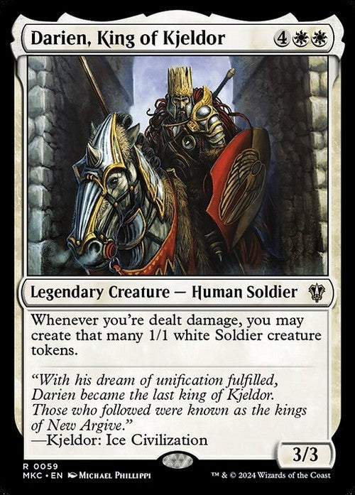 Darien, King of Kjeldor~ Commander: Murders at Karlov Manor [ NM ] [ Magic MTG ]