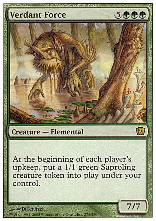 Verdant Force ~ Ninth Edition [ EX ] [ Magic MTG ]