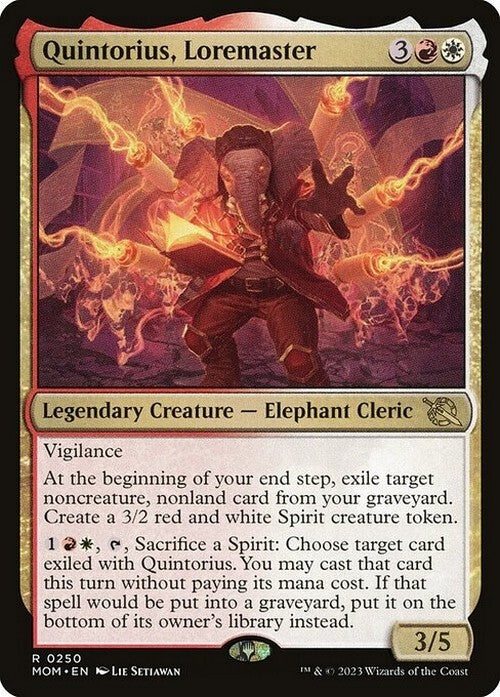 Quintorius, Loremaster ~ March of the Machine [ NM ] [ Magic MTG ]