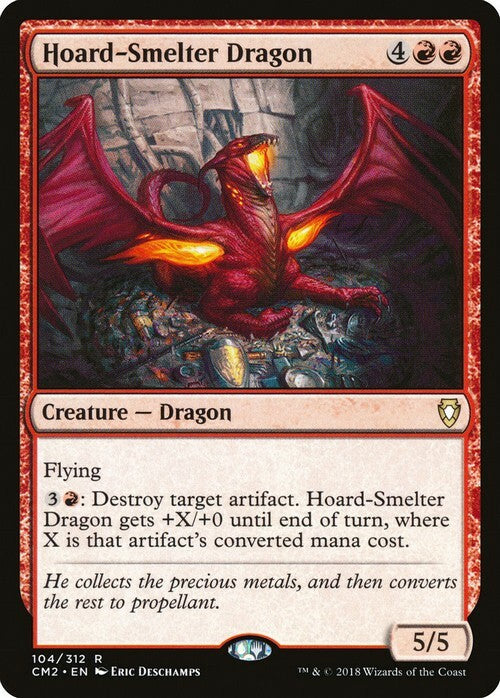 Hoard-Smelter Dragon ~ Commander Anthology 2 [ NM ] [ Magic MTG ]