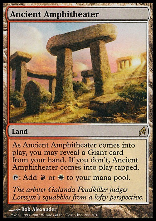 Ancient Amphitheater ~ Lorwyn [ EX ] [ Magic MTG ]