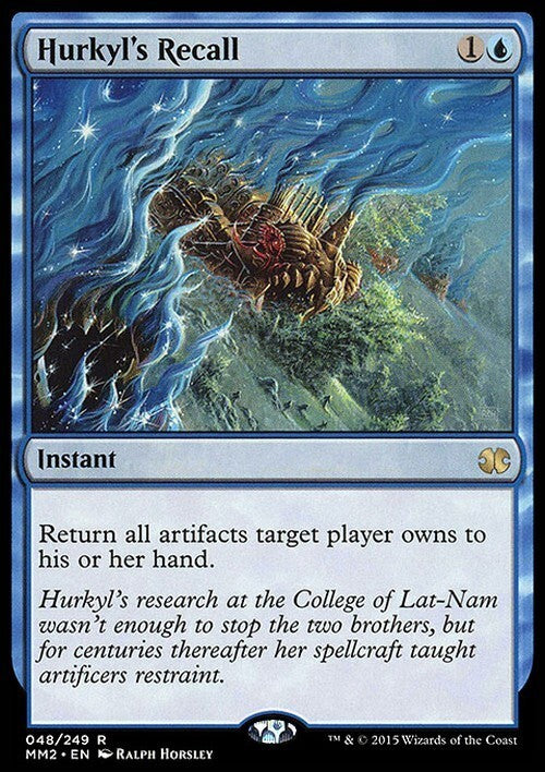 Hurkyl's Recall ~ Modern Masters 2015 [ EX ] [ Magic MTG ]