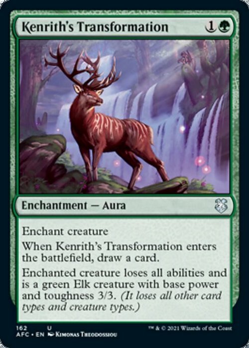 Kenrith's Transformation ~ Commander: Adventures in the Forgotten Realms [ NM ]