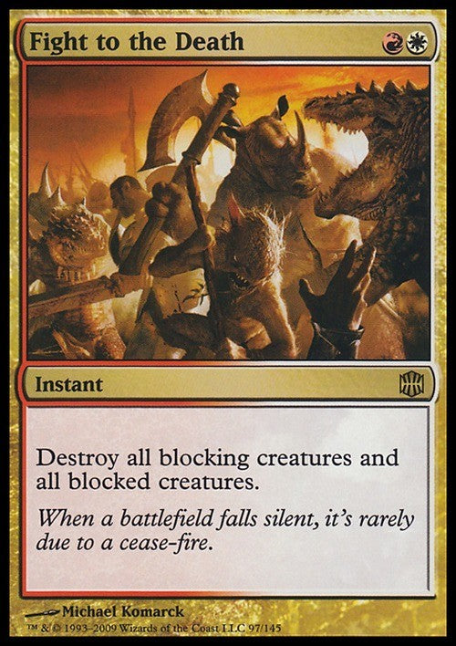Fight to the Death ~ Alara Reborn [ EX ] [ Magic MTG ]