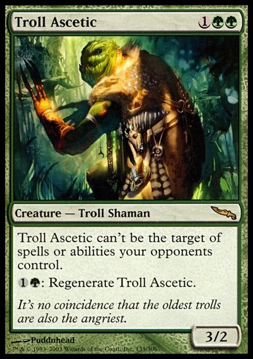 Troll Ascetic ~ Mirrodin [ EX ] [ Magic MTG ]