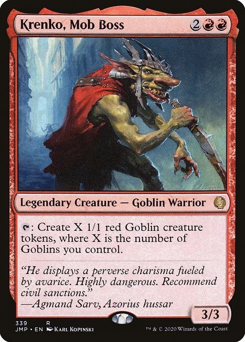 Krenko, Mob Boss ~ Jumpstart 2021 [ NM ] [ Magic MTG ]