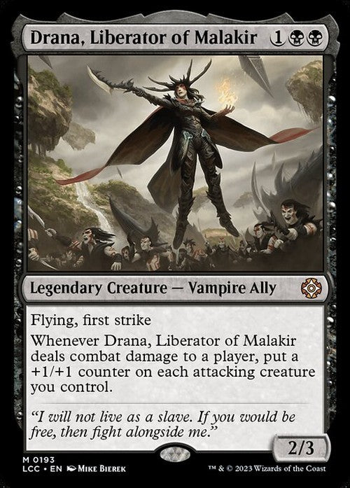 Drana, Liberator of Malakir ~ Commander: The Lost Caverns of Ixalan [ NM ]
