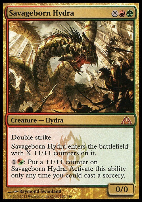 Savageborn Hydra ~ Dragon's Maze [ EX ] [ Magic MTG ]