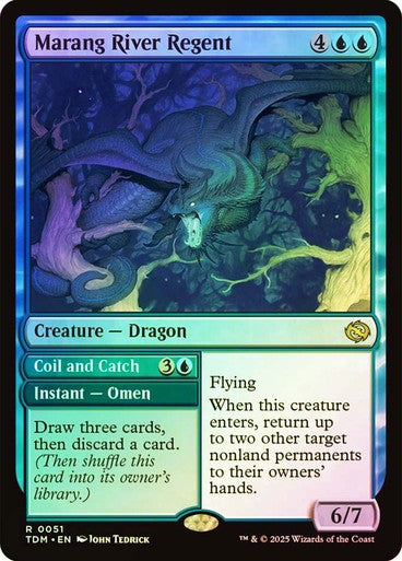 FOIL Marang River Regent ~ Tarkir: Dragonstorm [ NM ] [ Magic MTG ]