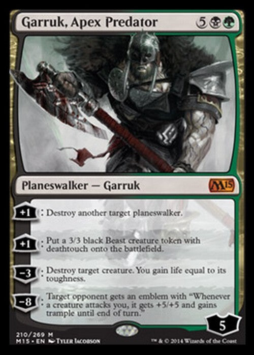 Garruk, Apex Predator ~ Magic 2015 [ EX ] [ Magic MTG ]