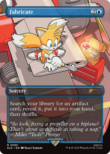 Fabricate #2090 ~ Secret Lair: Sonic the Hedgehog [ NM ] [ Magic MTG ]