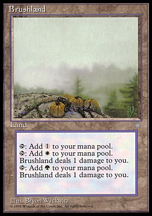 Brushland ~ Ice Age [ EX ] [ Magic MTG ]
