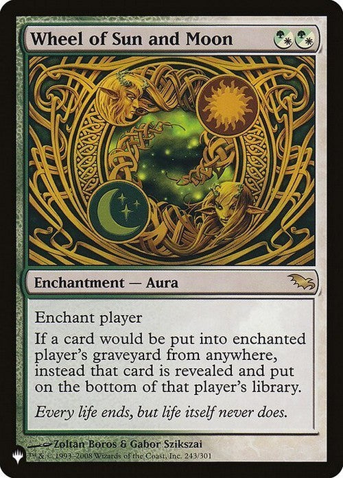 Wheel of Sun and Moon ~ The List [ NM ] [ Magic MTG ]