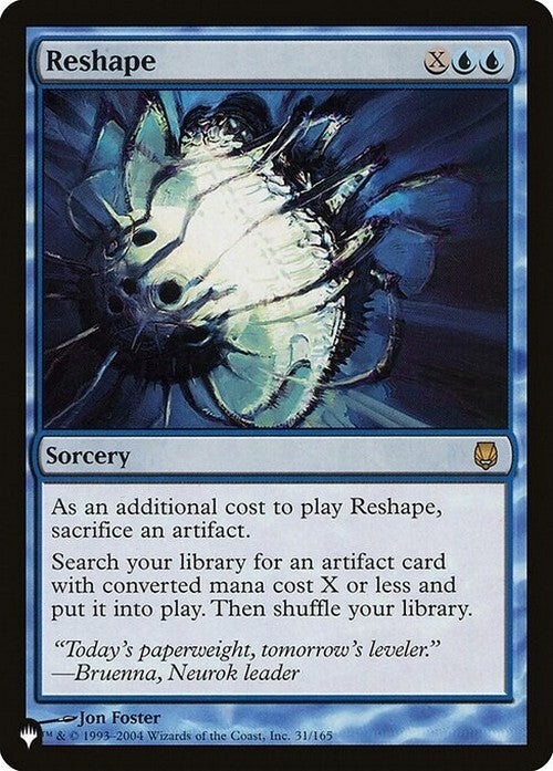 Reshape ~ The List [ NM ] [ Magic MTG ]