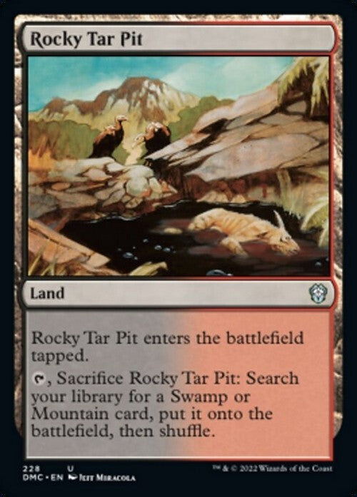 Rocky Tar Pit ~ Commander: Dominaria United [ NM ] [ Magic MTG ]