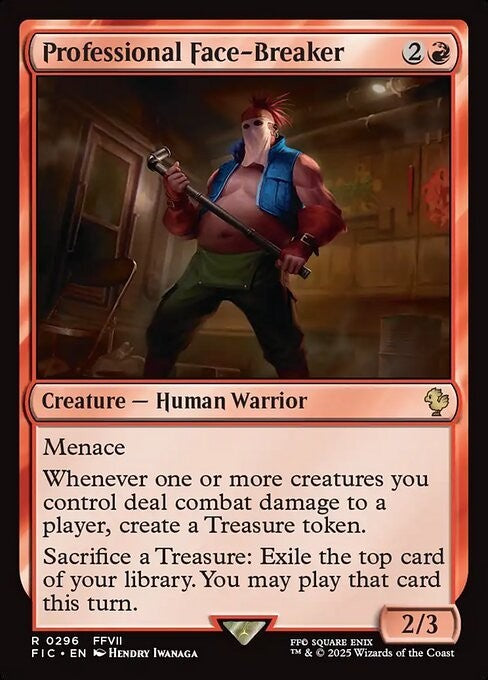 Professional Face-Breaker ~ Commander: Final Fantasy [ NM ] [ Magic MTG ]