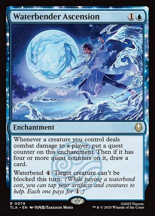 Waterbender Ascension ~ Avatar: The Last Airbender [ NM ] [ Magic MTG ]