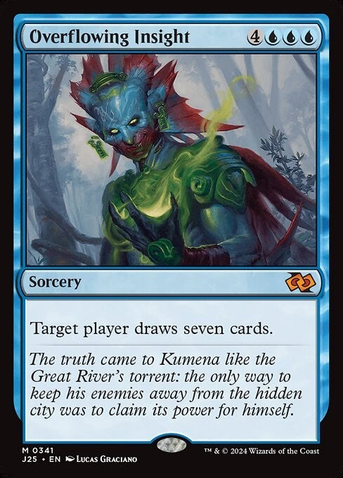 Overflowing Insight ~ Jumpstart 2025 [ NM ] [ Magic MTG ]