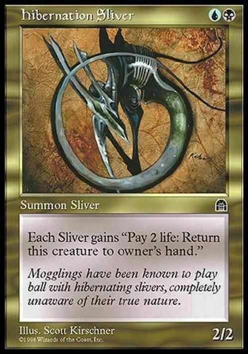 Hibernation Sliver ~ Stronghold [ EX ] [ Magic MTG ] - London Magic Traders Ltd