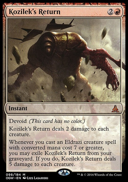 Kozilek's Return ~ Oath of the Gatewatch [ EX ] [ Magic MTG ]