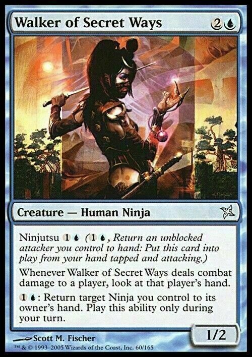 Walker of Secret Ways ~ Betrayers of Kamigawa [ EX ] [ Magic MTG ]
