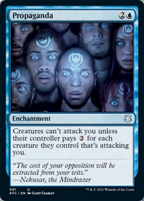Propaganda ~ Commander: Adventures in the Forgotten Realms [ NM ] [ MTG ]