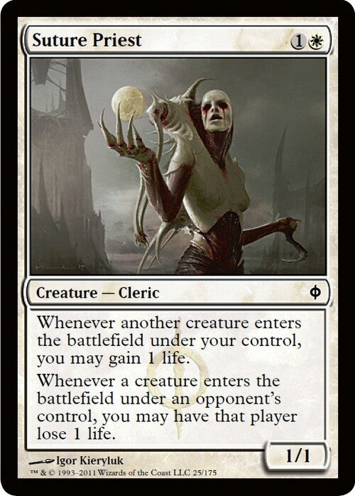 Suture Priest ~ New Phyrexia [ EX ] [ Magic MTG ]