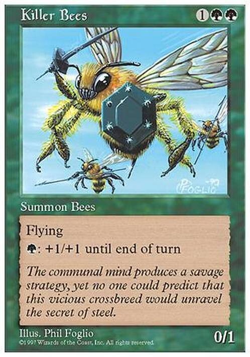 Killer Bees ~ Fifth Edition [ EX ] [ Magic MTG ]
