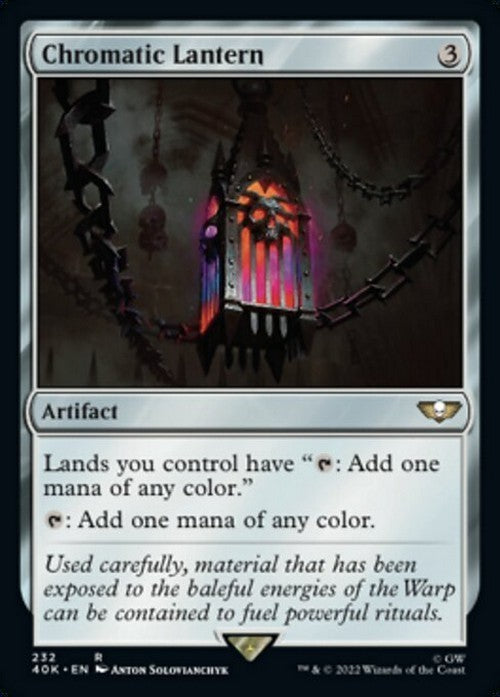 Chromatic Lantern ~ Commander: Warhammer 40,000 [ NM ] [ Magic MTG ]