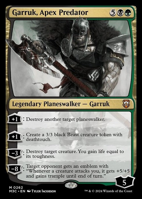 Garruk, Apex Predator ~ Commander: Modern Horizons 3 [ NM ] [ Magic MTG ]