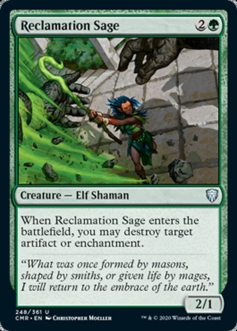 Reclamation Sage ~ Commander Legends 1 [ EX ] [ Magic MTG ]